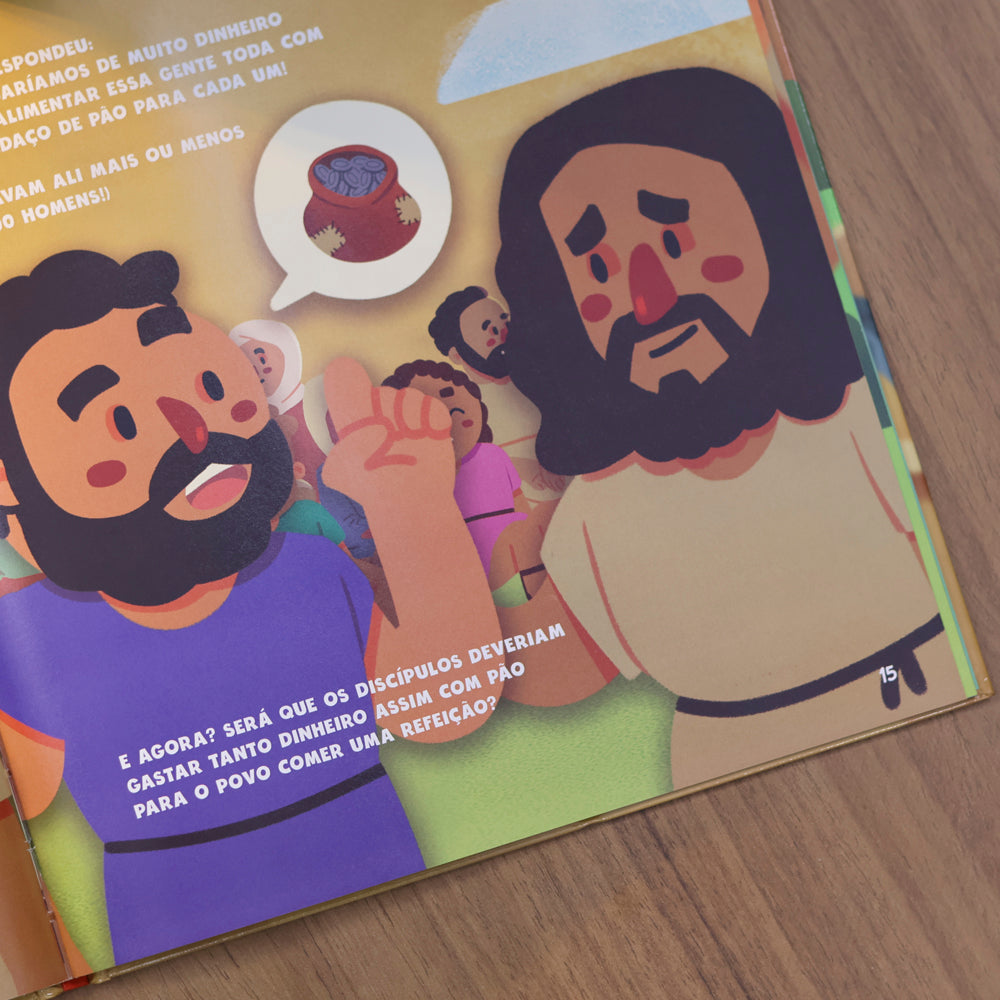 Jesus Multiplica Pães e Peixes | Coleção Milagres de Jesus