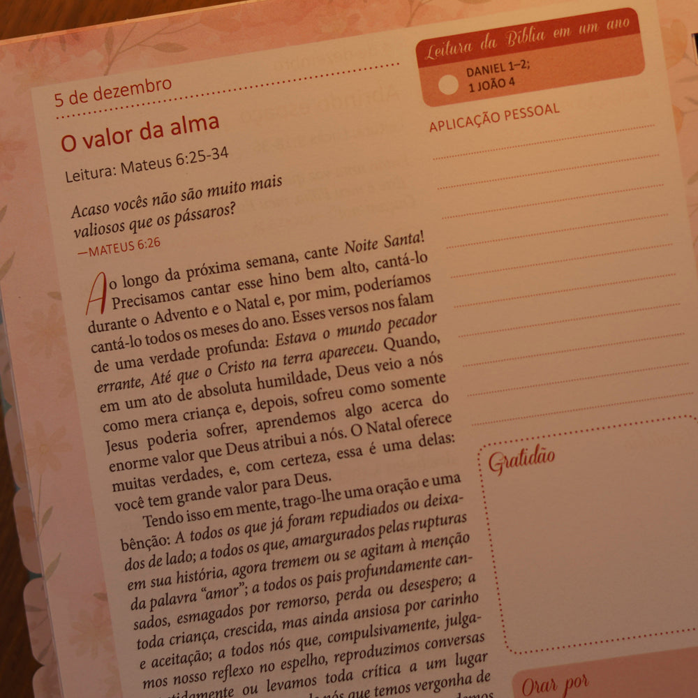 Devocional Meu Plano Com Deus | Azul