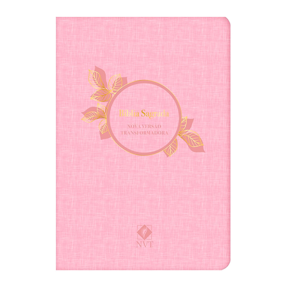 Bíblia Sagrada | NVT | Capa Luxo Rosa