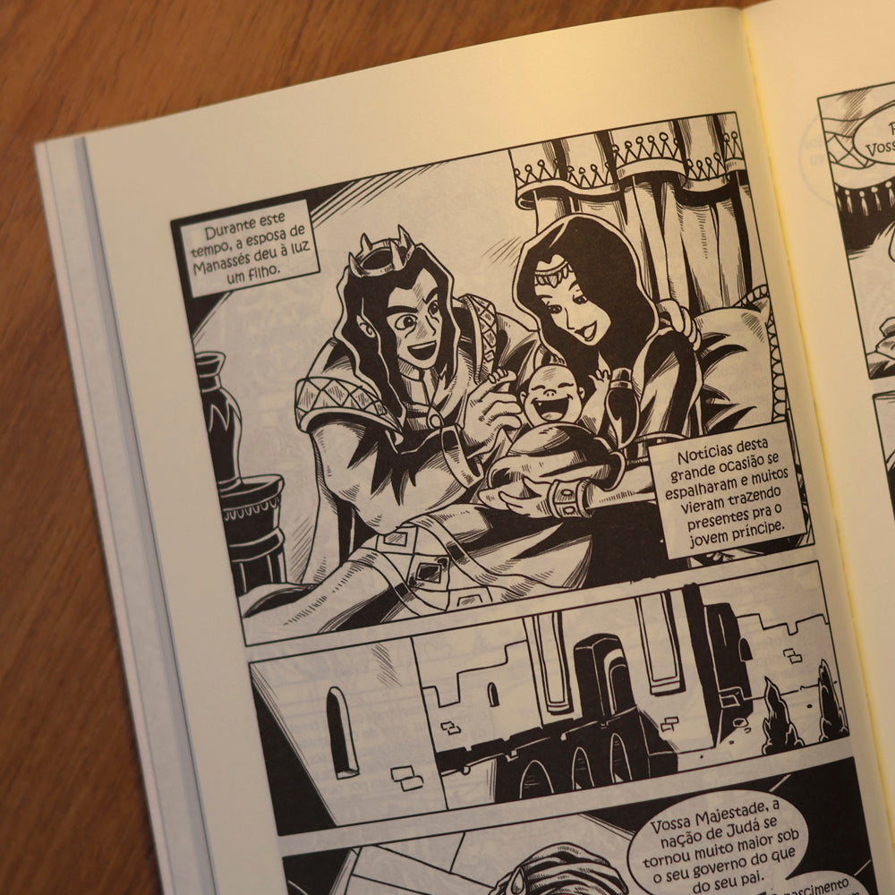Mangá Manassés | A Volta do Rei