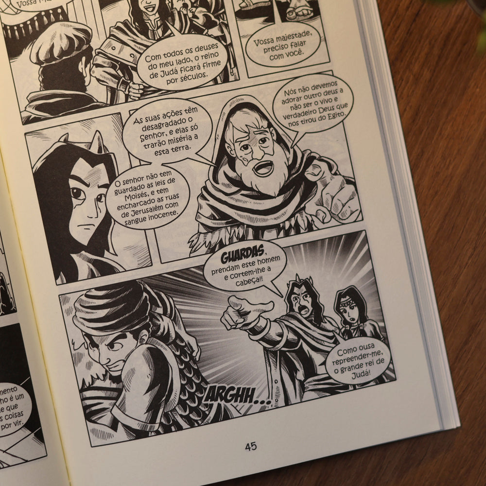 Mangá Manassés | A Volta do Rei