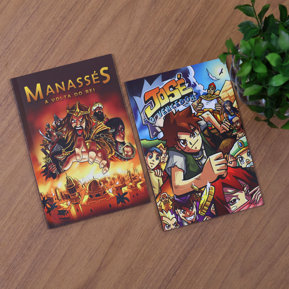 Kit Mangá | José e Manassés