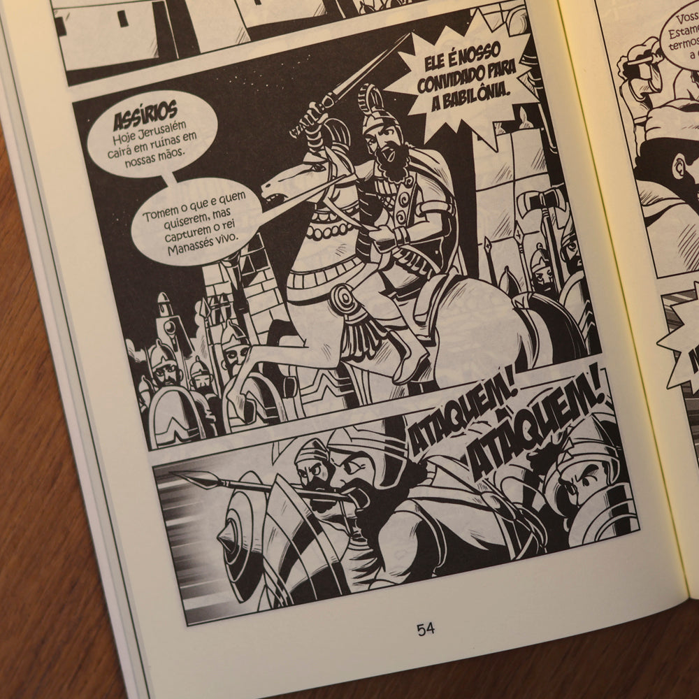 Kit Mangá | José e Manassés