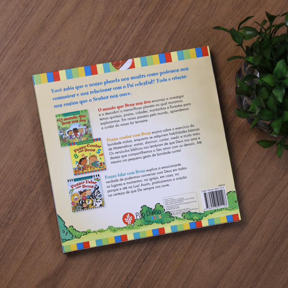Conhecendo a Deus | O Senhor Está Sempre Comigo | Box Com 3 livros