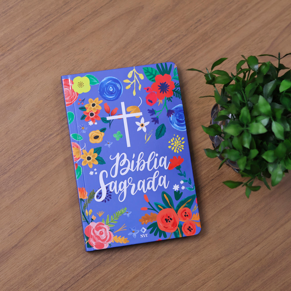 Bíblia Céu Azul | NVT | Letra Normal | Capa Dura