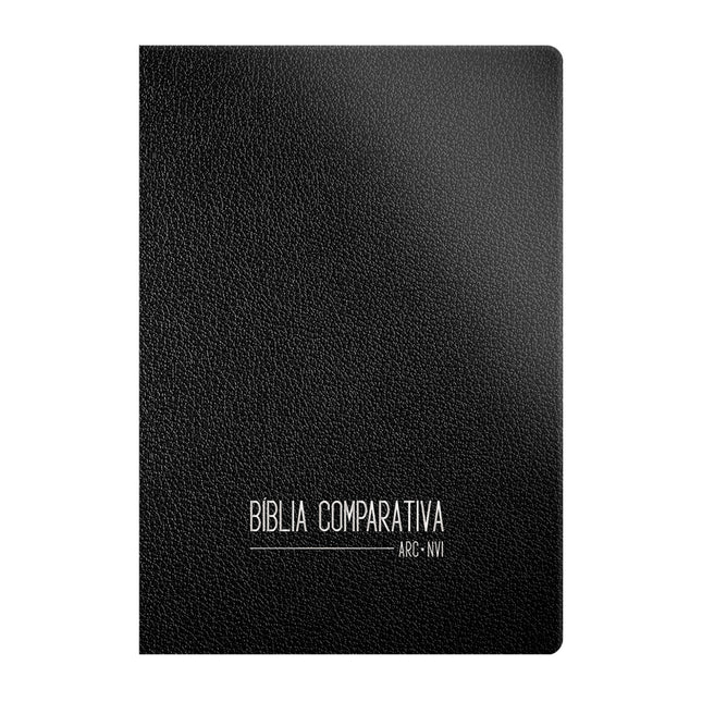 Bíblia Comparativa | RC - NVI | Extra Grande | Preta Luxo