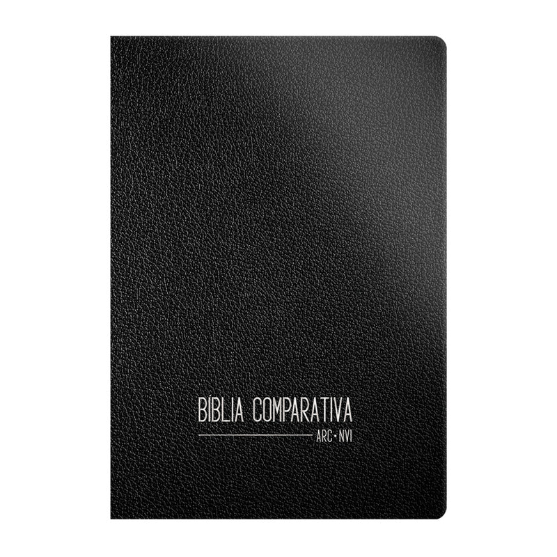 Bíblia Comparativa | RC - NVI | Extra Grande | Preta Luxo
