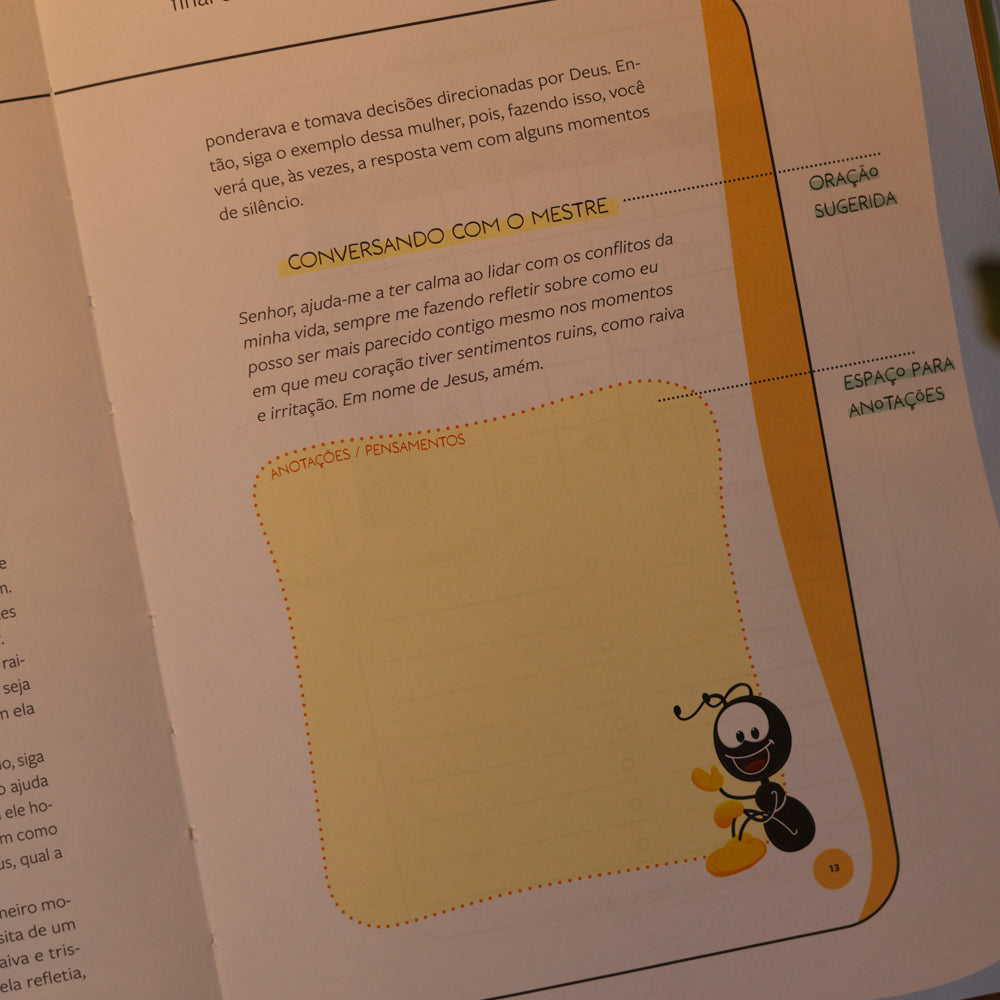 Devocional e Planner Smilinguido Turminha | Inspirado Nos Livros de Lucas e João