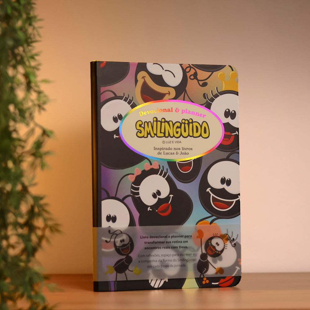Devocional e Planner Smilinguido Carinhas | Inspirado Nos Livros de Lucas e João