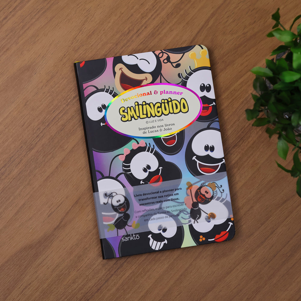 Devocional e Planner Smilinguido Carinhas | Inspirado Nos Livros de Lucas e João