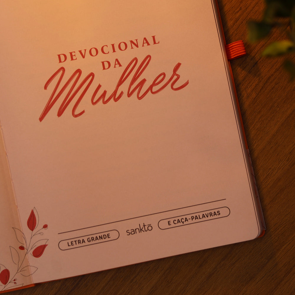 Devocional da Mulher | Letra Grande | Caça - Palavras