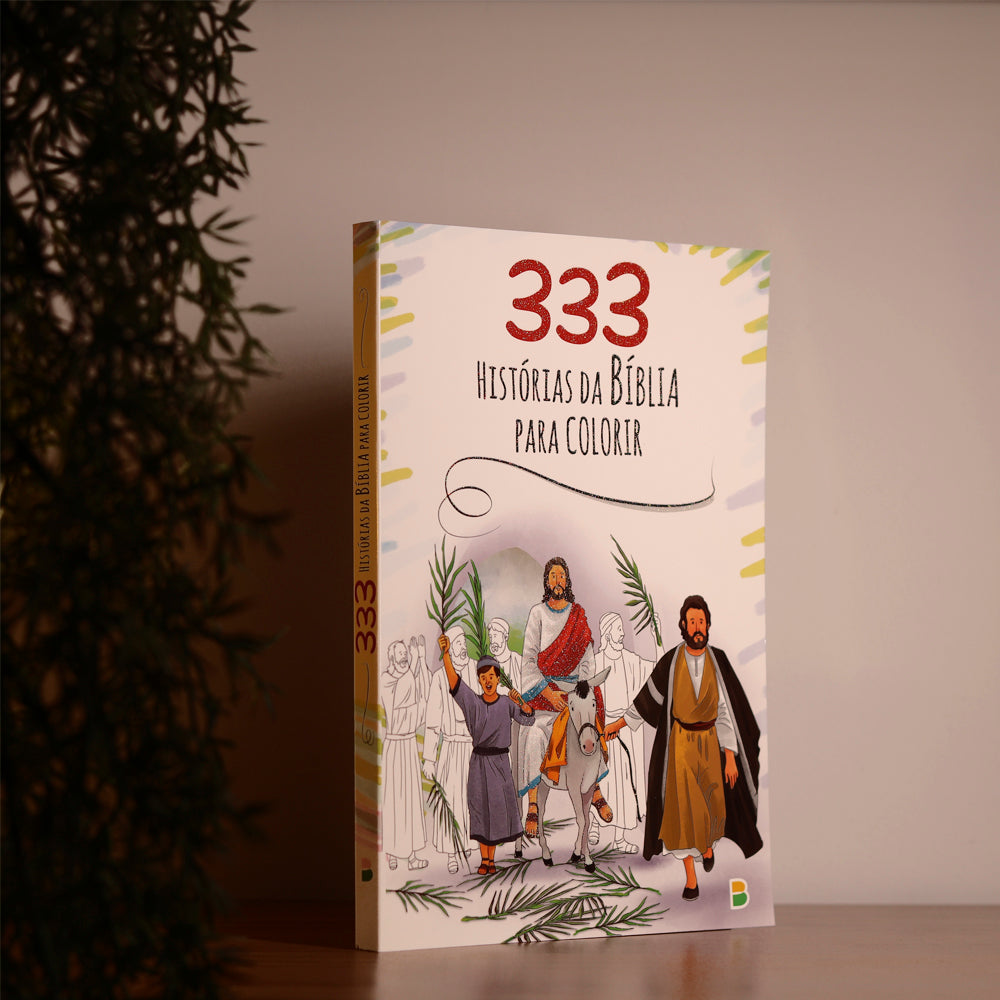 333 HISTORIAS DA BIBLIA PARA COLORIR