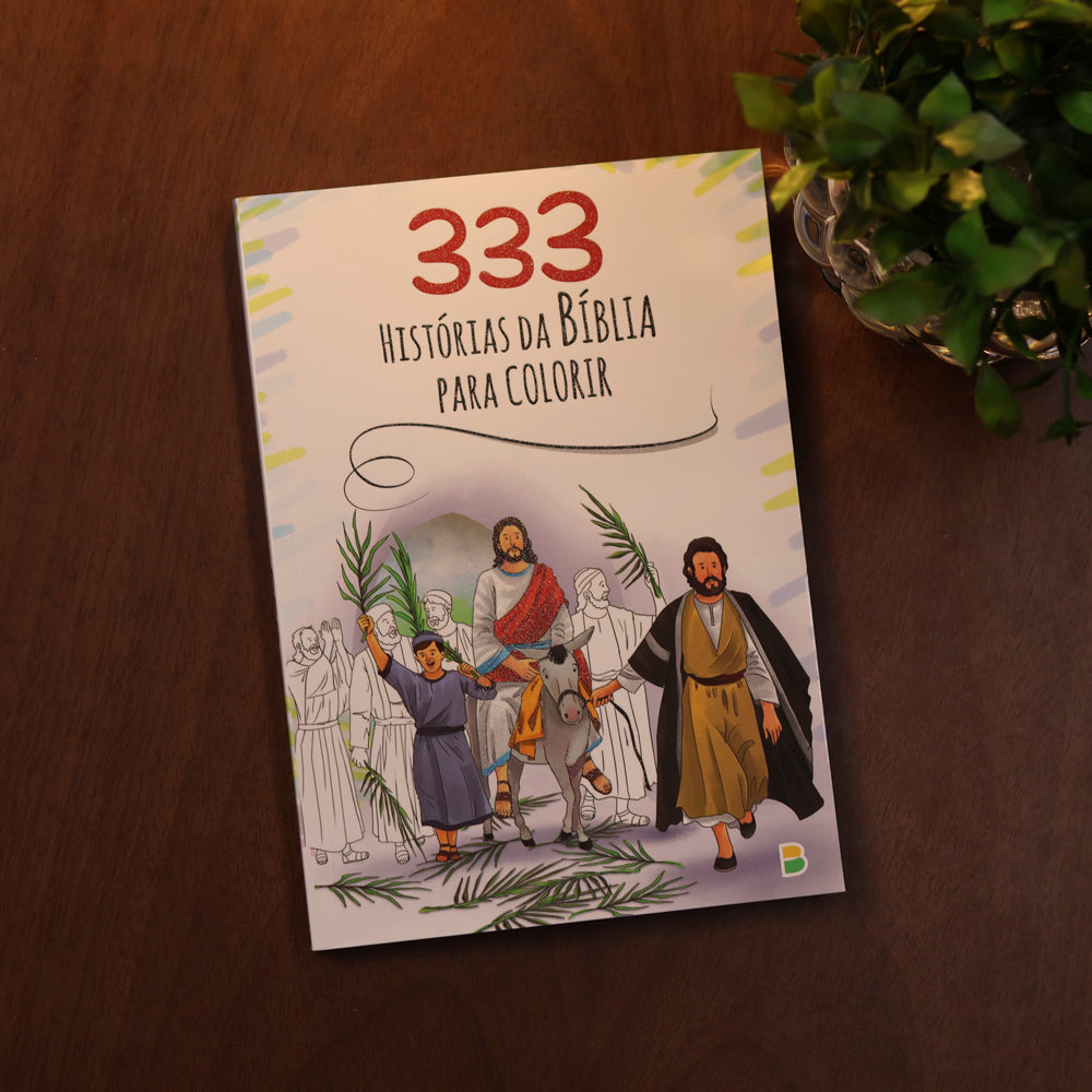 333 HISTORIAS DA BIBLIA PARA COLORIR