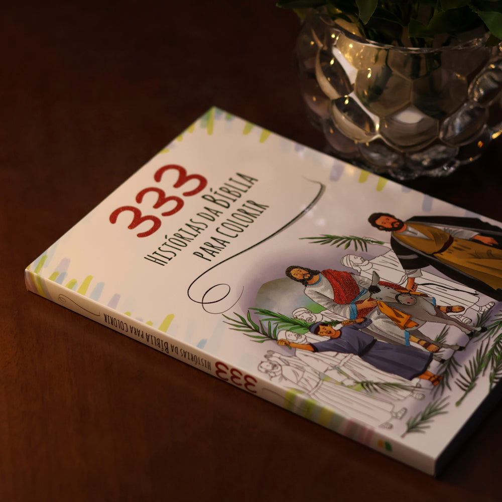 333 HISTORIAS DA BIBLIA PARA COLORIR