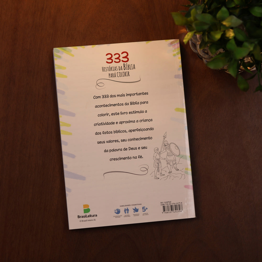333 HISTORIAS DA BIBLIA PARA COLORIR