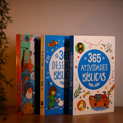 Box 365 Atividades, Desenhos e Histórias e Bíblicas | Pé da Letra