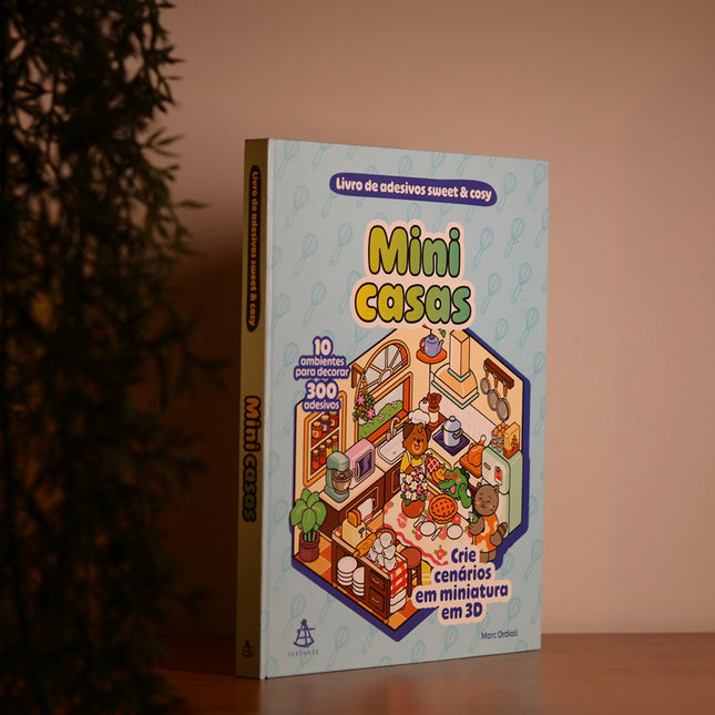 Livro de Adesivos Sweet & Cosy | Mini Casas | Marc Ordiali