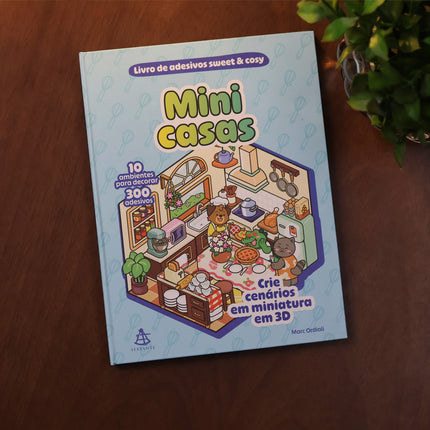 Livro de Adesivos Sweet & Cosy | Mini Casas | Marc Ordiali