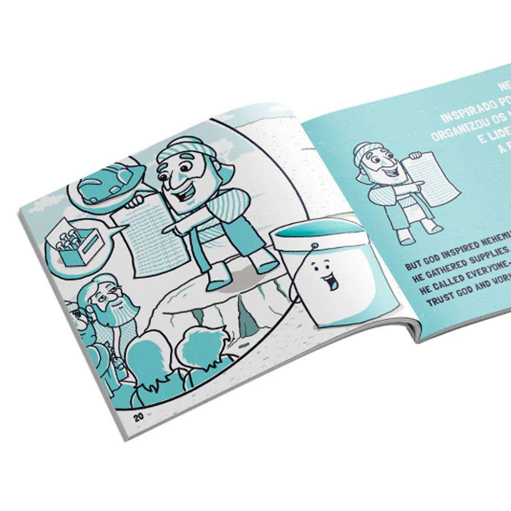 Martelo, Cimento e Tijolo | Join Kids | História Bíblica Bilíngue