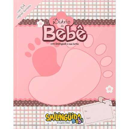 Diário do Bebê Smilinguido | Rosa