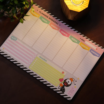 Planner Semanal Fani | De Nada Terei Falta | Smilinguido