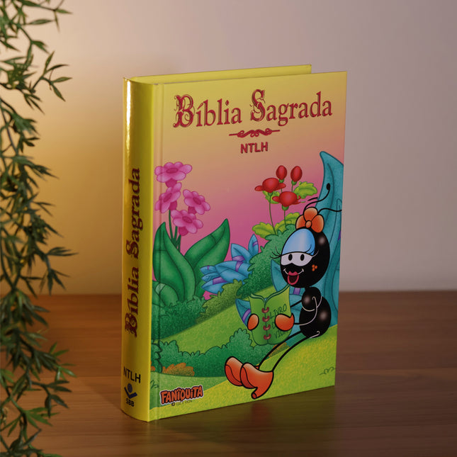 Bíblia Sagrada Faniquita | NTLH | Letra Maior | Capa Dura Colorida