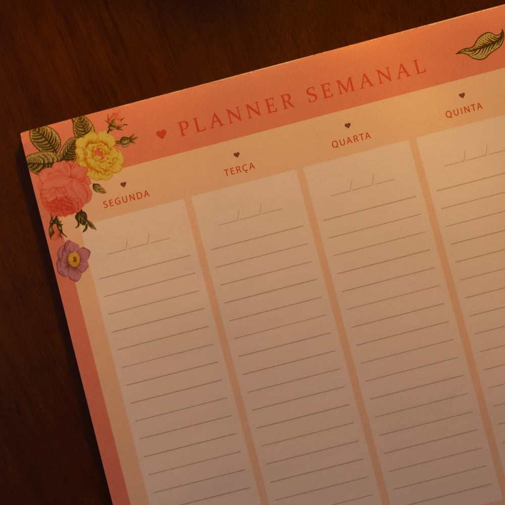 Planner Semanal | Consagre ao Senhor | Smilinguido