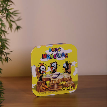 Mini Livro Boas Maneiras | Smilinguido | Cristiane Maas Wieler
