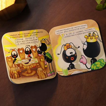 Mini Livro Boas Maneiras | Smilinguido | Cristiane Maas Wieler