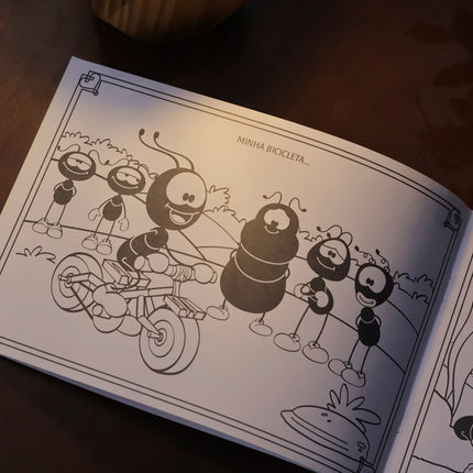 Livro Vamos Colorir | Compartilhar | Smilinguido