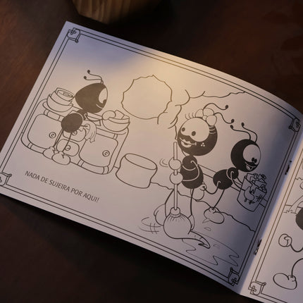 Livro Vamos Colorir | Meu Dia | Smilinguido