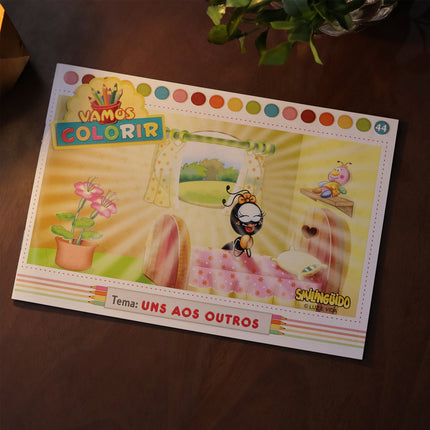Livro Vamos Colorir | Uns aos Outros | Smilinguido