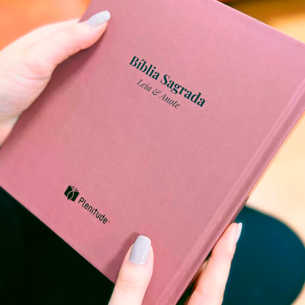 Bíblia Sagrada Leia e Anote | NVT | Letra Normal | Capa Dura Enraizada