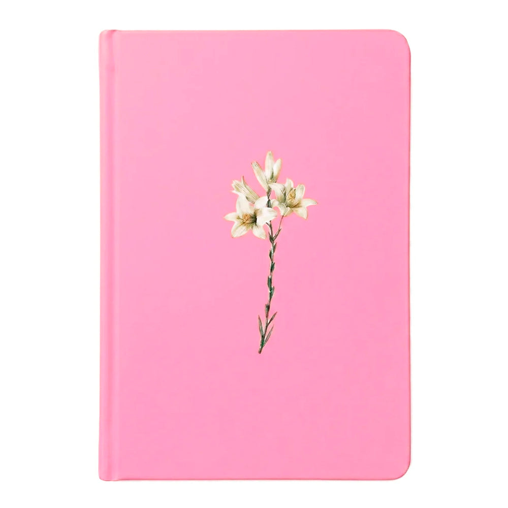 Bíblia Sagrada Lírios Rosa | NVI | Letra Maior | Capa Dura