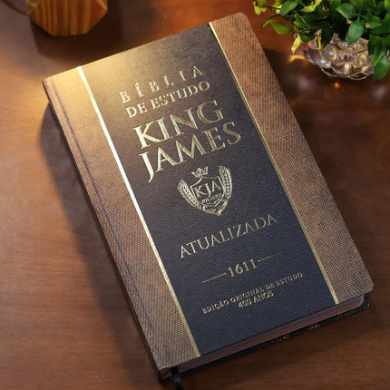 Bíblia de Estudo King James 1611 | KJA 400 Anos| Full Collor | Capa Dura