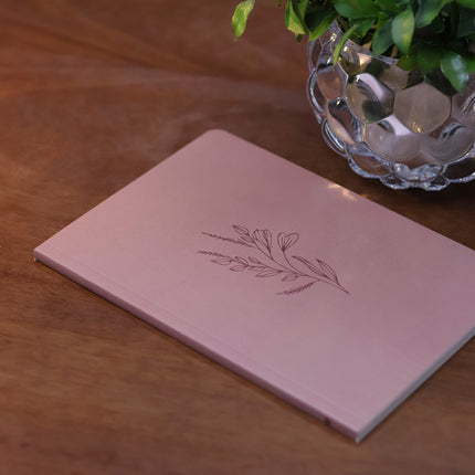 Livreto Flor Minimalista | Capa Brochura