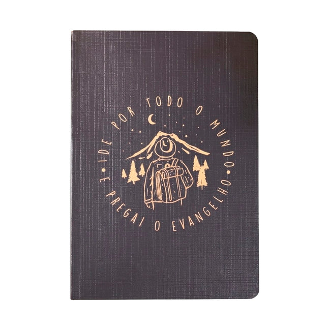 Livro Bloco de Anotações Ide Por Todo Mundo  | Capa Brochura