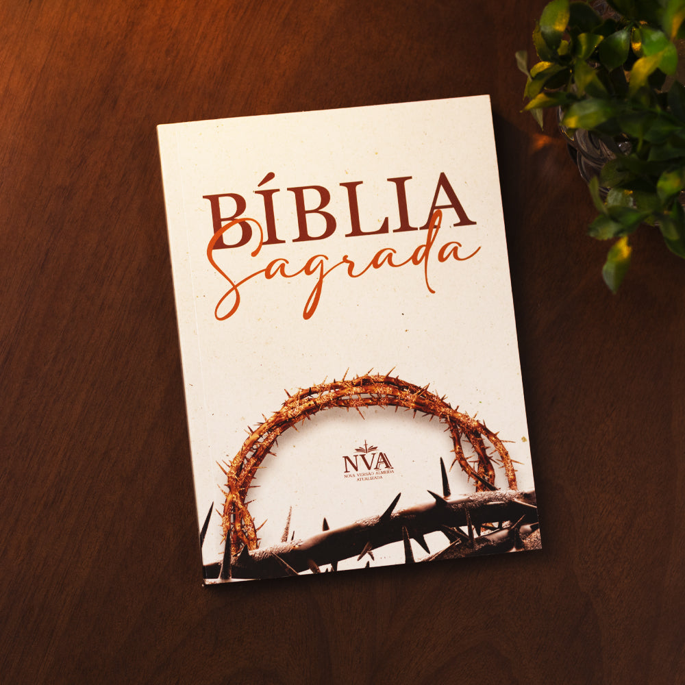 Bíblia Sagrada Espinhos | NVA | Full Color | Capa Brochura