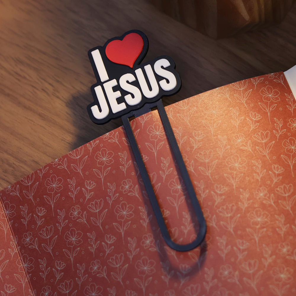 Marca Página 3D | I Love Jesus