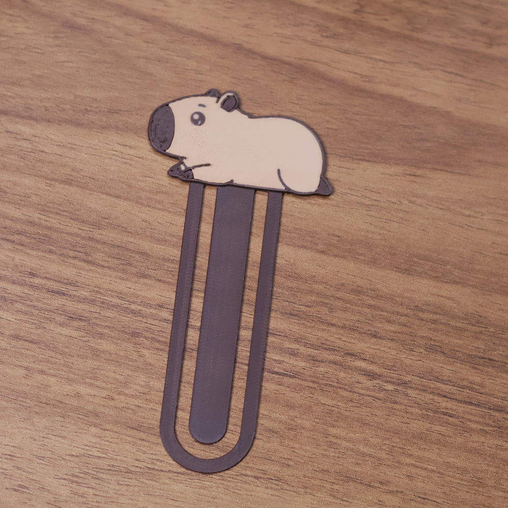 Marca Página 3D | Capivara