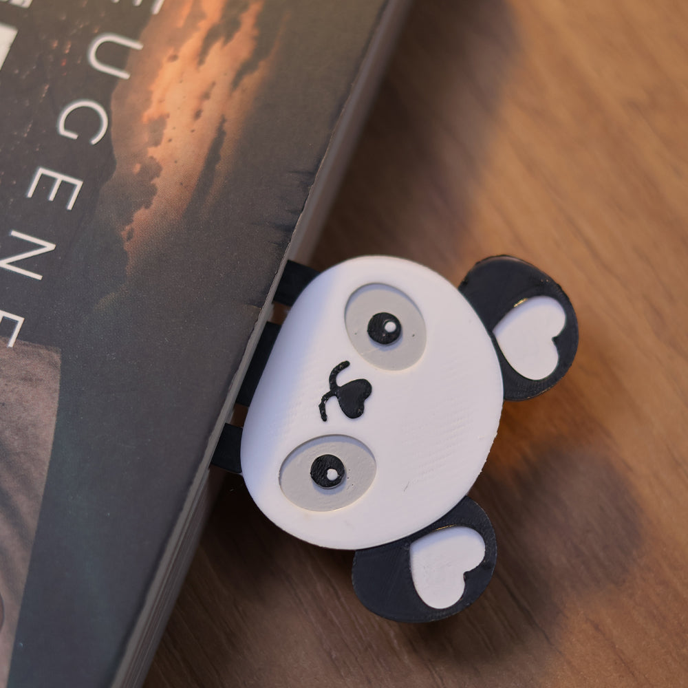 Marca Página 3D | Panda