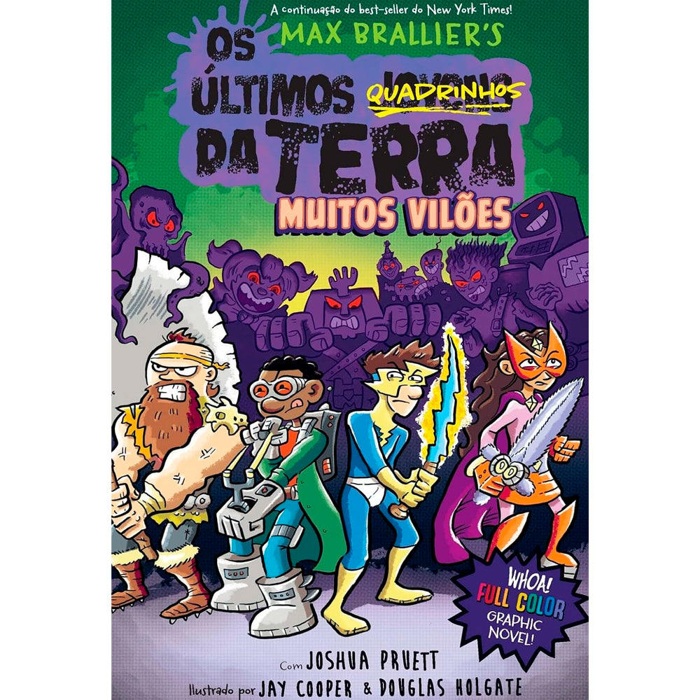Os Últimos Quadrinhos da Terra Muitos Vilões | Volume 2 | Max Brallier