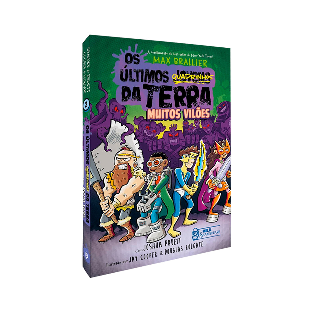 Os Últimos Quadrinhos da Terra Muitos Vilões | Volume 2 | Max Brallier