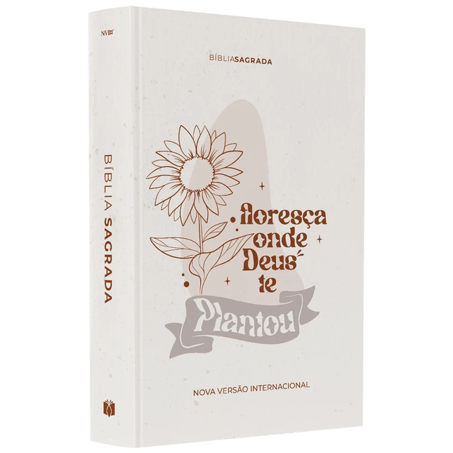 Bíblia Sagrada Floresça | NVI | Letra Maior | Capa Dura
