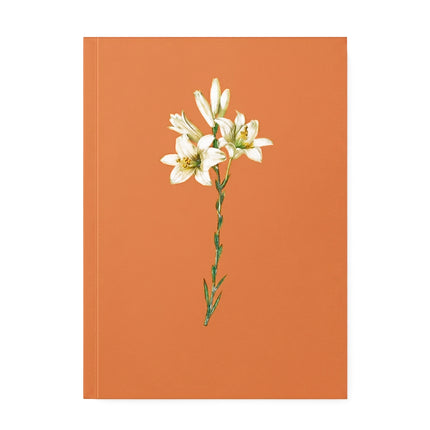 Bíblia Sagrada Lírios Laranja | NAA | Letra Normal | Capa Ilustrada