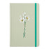 Caderno Moleskine Verde | Com Pauta | Lírios