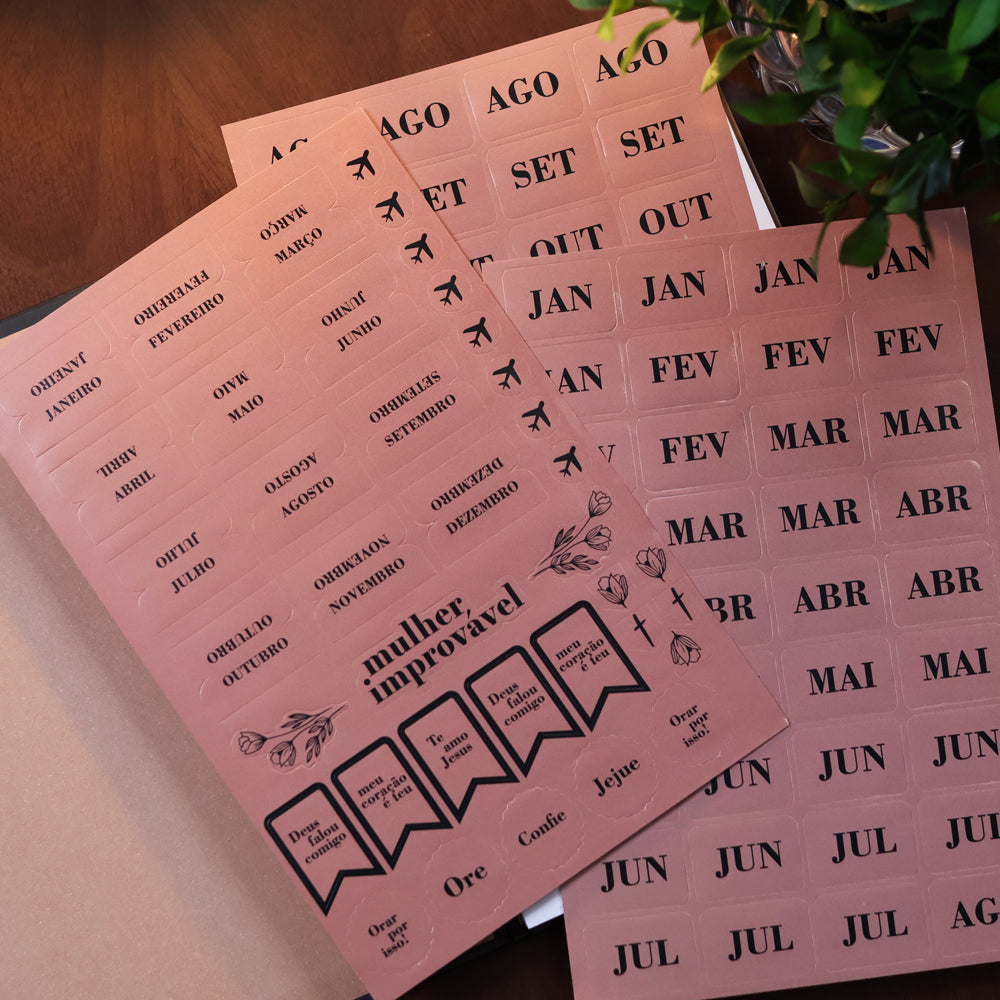 Planner Estações Minimalista | By Viviane Martinello