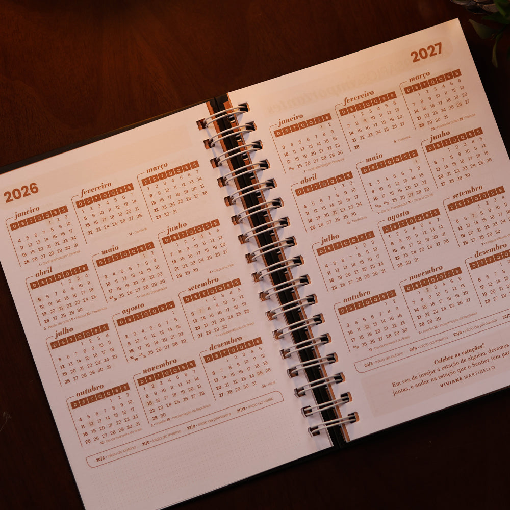 Planner Estações Minimalista | By Viviane Martinello