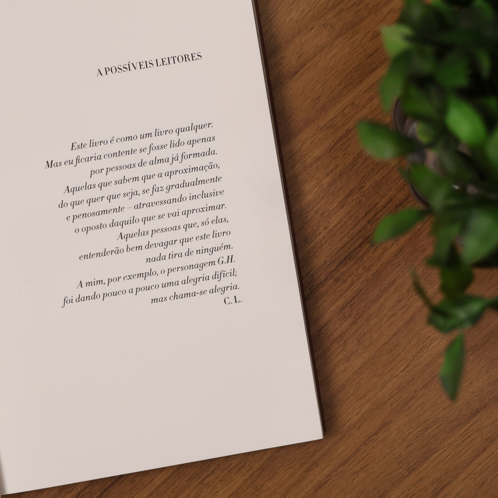 A Paixão Segundo G. H. |  Clarice Lispector