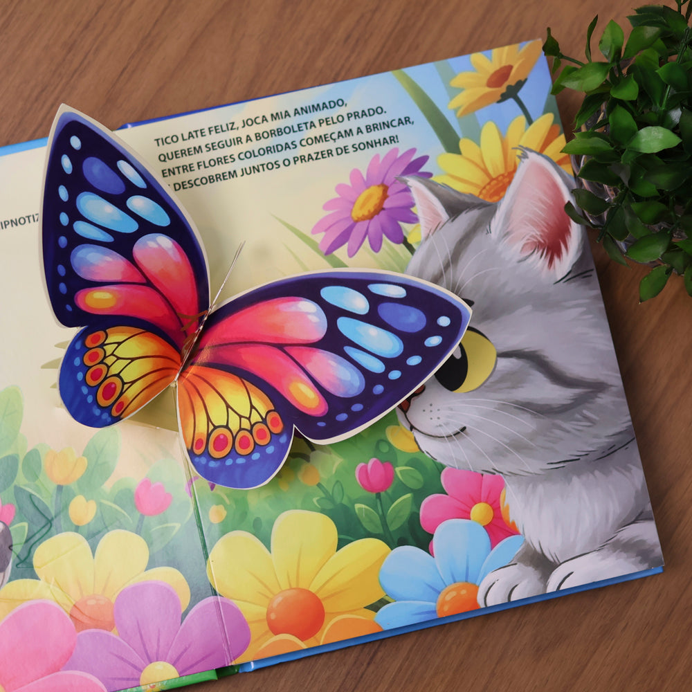 Aventuras dos Animaizinhos |  Livro Pop-Up